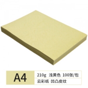 京东PLUS会员： TANGO) 天章 A4凹凸皮纹纸封面纸 210克 100张/包 *2件