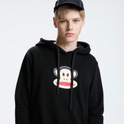 百亿补贴：Paul Frank 大嘴猴 PFCTT184214M 男款连帽卫衣 92元包邮（需用券）