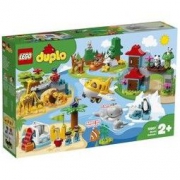 LEGO 乐高 得宝系列 10907 环球动物（新款 ）