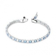 SWAROVSKI 施华洛世奇 5536469 双色网球满钻水晶手链