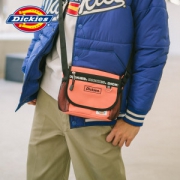 Dickies 时尚LOGO刺绣 斜挎包单肩包