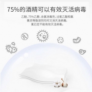 便携小包装 独立包装75%酒精乙醇消毒湿巾20片杀菌湿纸巾擦手除菌 *3件 36.6