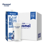 7日0点：Flevomel 风车牧场 3.7g乳蛋白全脂高钙纯牛奶 1L*6盒 *3件
