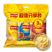 Lay's 乐事 薯片 超值分享装 210g（3包） 12元