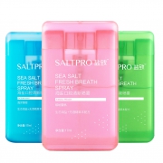 SALTPRO 盐致 海盐口气清新剂 15ml 3支装（赠：便携装漱口水12ml*2+海盐牙膏30g*1） 54.9元包邮（需用券）