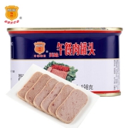 京东PLUS会员： 中粮梅林 午餐肉罐头 198g