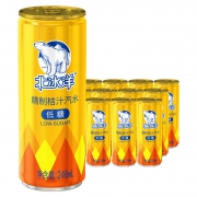 北冰洋 精制低糖桔汁汽水果汁 248ml*12听 44元（需用券）