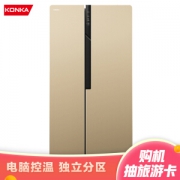 限地区： KONKA 康佳 BCD-430WEGX5S 430升 对开门冰箱