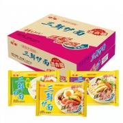 PLUS会员：华丰 方便面  三鲜伊面 整箱3口味30袋*3件