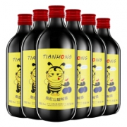 长白山葡萄酒 甜红山葡萄酒 甜型 女士果酒 500ml*6瓶