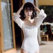 61预售：OMOM KB29139 女士连体式泳衣 *2件 158元（79元/件）