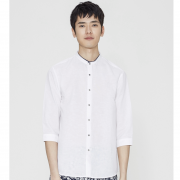 ME&CITY 527043 男款七分袖衬衫 79元