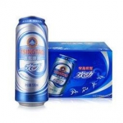 青岛啤酒欢动啤酒500ml*12听 1箱装 *2件