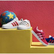 25日0点、61预售：adidas 阿迪达斯 neo VL COURT 2.0 CMF 小童运动休闲鞋 159元包邮（需付20元定金，1日付尾款）