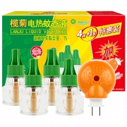 榄菊无味电热蚊香液4瓶1器 券后￥19.9