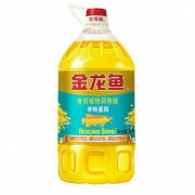 天猫 25日0点：金龙鱼 非转基因食用植物调和油 5L*3件 125.45元（折41.82元/件）