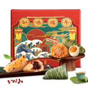 知味观 粽子礼盒 1000g 44.9元包邮（下单立减）