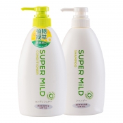 百亿补贴：SHISEIDO 资生堂 SUPER MILD 惠润 柔净洗护组合 绿野芳香（洗发水 600ml+护发素 600ml） 69元包邮
