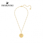 61预售： SWAROVSKI 施华洛世奇 5524187 SHINE 好运锦鲤钱币造型女项链