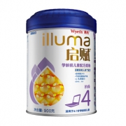 Wyeth 惠氏  illuma 启赋 学龄前儿童配方奶粉 4段 900g 2罐 466元包邮
