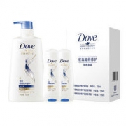 Dove 多芬 密集滋养 洗发水护发素套装（洗发乳700ml+润发精华素195mlx2） *2件