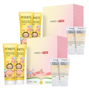 Ponds 旁氏 全职高手洗面奶 米粹润泽 120g*4+15g*4定制礼盒 65元（需用券）