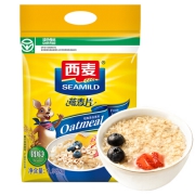 SEAMILD 西麦 即食纯燕麦片 1980g *5件