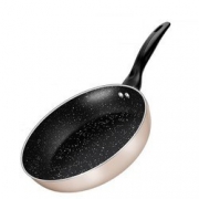 Midea 美的 MP-CJ24Fry302 麦饭石不粘锅 金色 24cm 19.5元包邮（前500名）