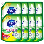 超能 鲜艳亮丽薰衣草香 洗衣液 16斤 1kg*8