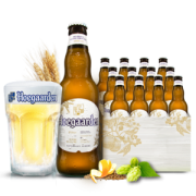 福佳Hoegaarden 比利时白啤酒 330ml*12瓶