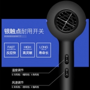 圣熠吹风机家用不伤发护离子小功率学生宿舍用电吹风筒冷热网红款