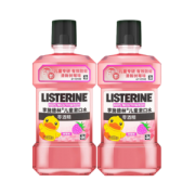 李施德林 树莓果味 清新漱口水 250ml*2瓶