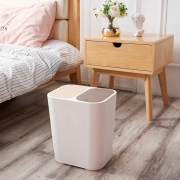 ENGMARSS 英玛仕 按压式双层干湿分类垃圾桶 18L 28元包邮（需用券）