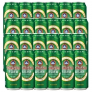 TSINGTAO/青岛啤酒 经典10度罐装啤酒 500ml*24听 99元（需用券）