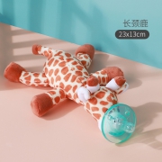 QINQIN.XJY 亲亲小脚丫 婴儿毛绒玩偶安抚奶嘴 19元包邮（需用券）