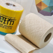 【天猫超市单品包邮】斑布 本色竹浆卷纸110g*24卷