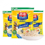 SEAMILD 西麦 即食纯麦片有机代餐 700g+5包红枣干