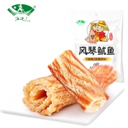 海边人 海鲜特产碳烤风琴鱿鱼片 500g *2件 69.8元包邮（双重优惠）