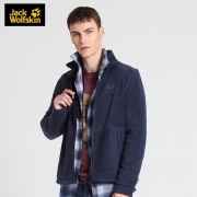 Jack wolfskin 狼爪 194-1707981 男士立领开衫外套抓绒衣 低至257.4元（需用券）