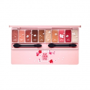 18日0点、88VIP：ETUDE HOUSE 伊蒂之屋 十色眼影盘 8g *2件 169.58包邮包税（前1小时，84.79元/件）
