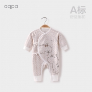 61预告：aqpa 初生婴儿 连体衣 54元包邮（需用券，前2小时）