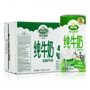 Arla 爱氏晨曦 全脂纯牛奶 200ml*24盒 *5件 193.3元（双重优惠）