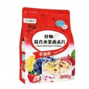 五谷食尚 混合水果燕麦片 800g *3件
