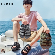 Semir 森马 BYBT1105TK 男士魔术贴凉鞋