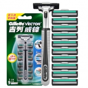 百亿补贴： Gillette 吉列 威锋手动剃须刀 1刀架+9刀头