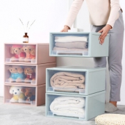 Younal 友耐 收纳箱抽屉式 36*26*14cm *4件 68元包邮（需用券，合17元/件）