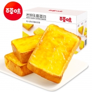 前3000件到手12.95元 百草味 岩烧乳酪吐司600g 券后￥20.9
