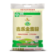 鑫乐 全麦粉 4kg                  *6件 95.58元（双重优惠）