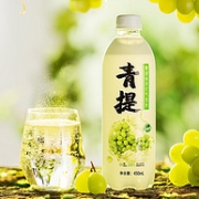 0糖0脂高膳食纤维：450mlx12瓶 秋林 青提/白桃味 苏打气泡水  券后29.9元包邮