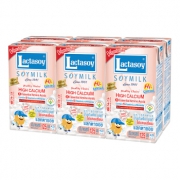 限地区：Lactasoy 力大狮 黄豆味豆奶 125ml*6盒  *2件 11.9元（2件5折）